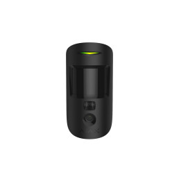 MotionCam (PhOD) bevielis judesio jutiklis su kamera, 12m, 88.5°, PET 20kg, juodas, Ajax