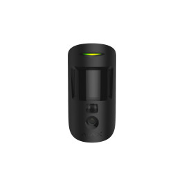 MotionCam (PhOD) bevielis judesio jutiklis su kamera, 12m, 88.5°, PET 20kg, juodas, Ajax