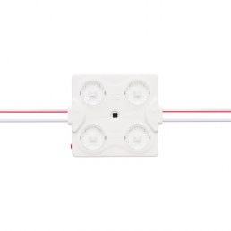 LED modulis 24V 2W, 244lm, šaltai balta 6500K, 170°, IP67, LEMLUX