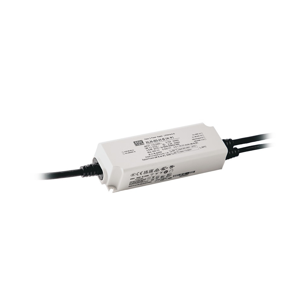 Impulsinis maitinimo šaltinis LED 24V 2.5A, valdomas, IP67, MEAN WELL