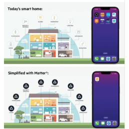 Išmanių namų MATTER tinklo stotelė Azoula, ZigBee,Apple Home, Home Assistant