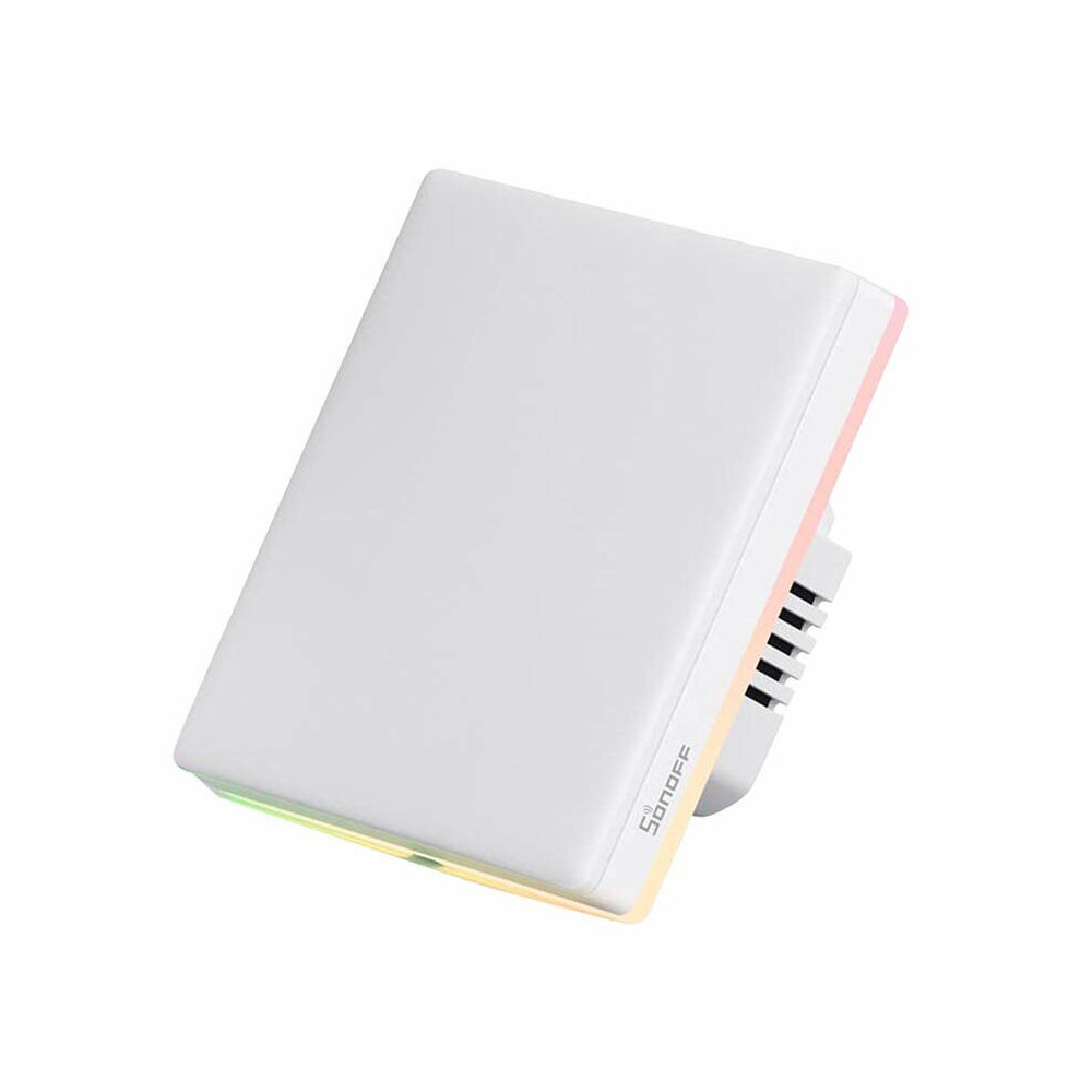 Išmanusis Wi-Fi liečiamas sieninis jungiklis T5-1C-86, 100-240V AC, 1x5A, 150W, SONOFF