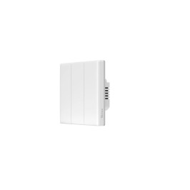 Išmanusis Wi-Fi liečiamas sieninis jungiklis T5-3C-86, 100-240V AC, 3x5A, 450W, SONOFF