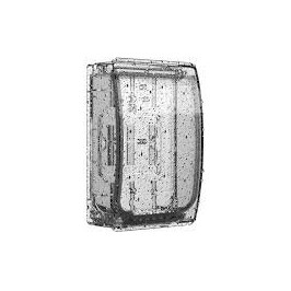 Vandeniui atspari dėžutė Box R2 152,5mm x 100mm x 48mm skaidri PC V0 SONOFF