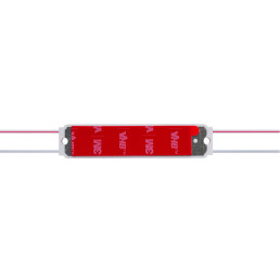 LED modulis 12V 1.5W, 186lm, šiltai balta 3000K, 170°, IP67, LEMLUX