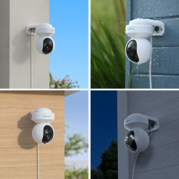 Wi-Fi kamera, PTZ, 5MP, 3x optinis ZOOM, 2.8 - 8mm, 2.4/ 5GHZ, IP65, MicroSD iki 256GB