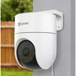 Wi-Fi kamera H8C, 3MP, DOME PT, F4 mm, valdoma, IP65, EZVIZ
