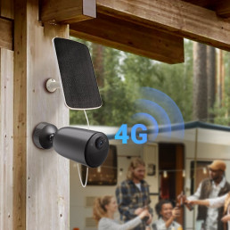 Kamera su 4G LTE, 3MP, su SIM kortelės lizdu, belaidė, 3MP, USB C, MicroSD iki 512GB