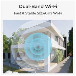 Wi-Fi kamera W320, BULLET, 5MP, IP67, H264, 2.4GHz + 5GHz MicroSD iki 256GB