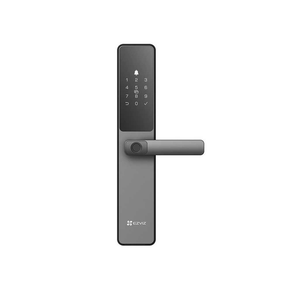 Išmani durų rankena EZVIZ, IP65, Wi-Fi 2.4GHz, su slaptažodžiu, RFID, pirštų antspaudu