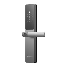 Išmani durų rankena EZVIZ, IP65, Wi-Fi 2.4GHz, su slaptažodžiu, RFID, pirštų antspaudu