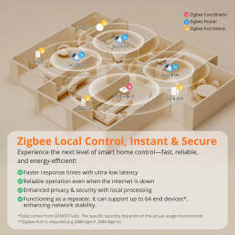 Išmanusis elektros lizdas - kištukas, ZigBee, 16A 230Vac, S60