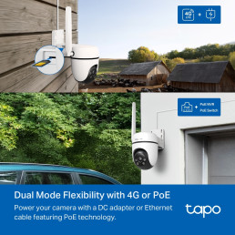 Kamera su 4G LTE, POE, su SIM kortelės lizdu, 1080p, MicroSD iki 512GB