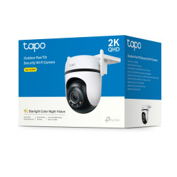 Wi-Fi lauko kamera PT, 2K 1440p, Starlight Color Night Vision, IP66, MicroSD iki 512GB