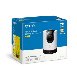 Wi-Fi vidaus kamera, 2K 1440p, Apple Homekit, Pan/ Tilt, su privatumo rėžimu, MicroSD iki 512GB