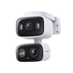 Lauko / Vidaus Wi-Fi kamera su dviem objektyvais, 2K 3MP F2.8 + F6.0, IP65, MicroSD iki 512GB