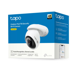 Wi-Fi lauko kamera PT, 4K 8MP, Starlight Color Night Vision, IP66, MicroSD iki 512GB