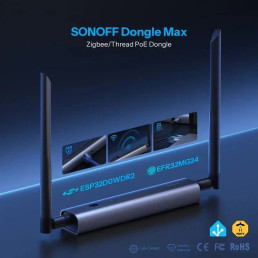 Išmanių namų adapteris Dongle MAX Zigbee/ Thread MQTT su PoE