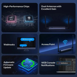 Išmanių namų adapteris Dongle MAX Zigbee/ Thread MQTT su PoE