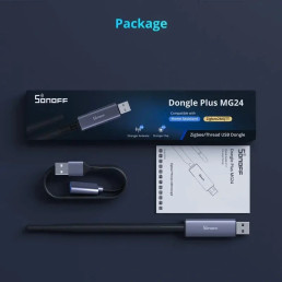 Išmanių namų tinklo adapteris Dongle PLUS MG24 Zigbee/ Thread MQTT