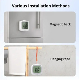 Išmanus temperatūros jutiklis ZigBee 3.0 IP65 CR2477