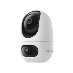 Wi-Fi vidaus kamera C245D su dviem obejktyvais 3MP 2K, PT valdoma, MicroSD iki 512GB