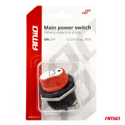 Mechaninis masės jungiklis 12V/ 32V 200A (maks. 1000A) AMiO