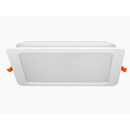 Įmontuojamas LED šviestuvas, 230Vac, 24W, 2550lm, neutraliai balta 4000K, kvadratinis, MOLLY, LED line LITE