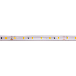 LED juosta 5m ritė 24V 14.4W/ m hermetiška IP67, T formos, šiltai balta 3000K