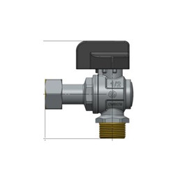 SENA VA30 DK kampinis ventilis 1/ 2 v/ i, su laisva veržle