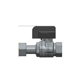 SENA VA30 DK tiesus ventilis 1/ 2" v/ v, su laisva veržle