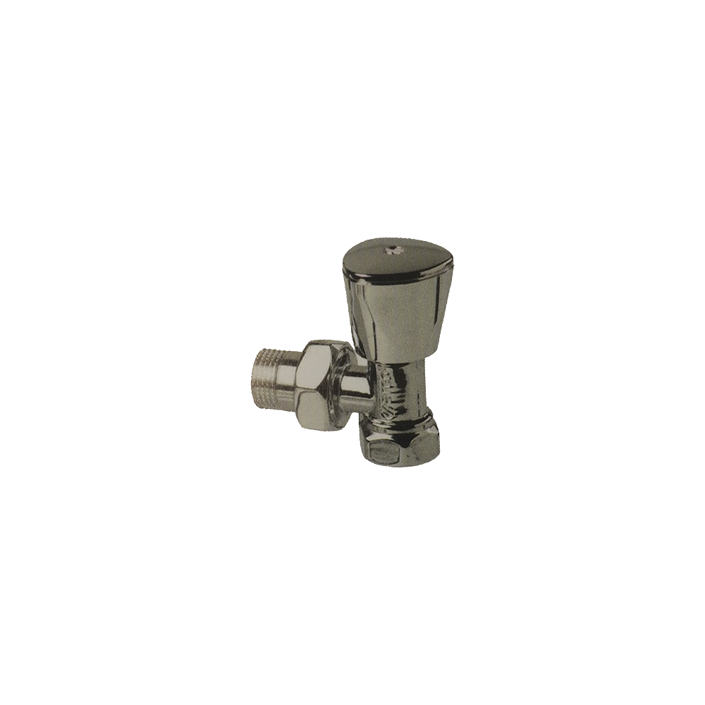 Balansinis ventilis d.15 kampu chromuotas