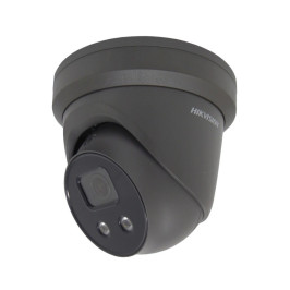 IP kamera DOME, AcuSense, 4MP, F2.8mm(103°), PoE, IR iki 30m, integruotas mikrofonas, micro SD iki 256GB, IP66, juoda, H...