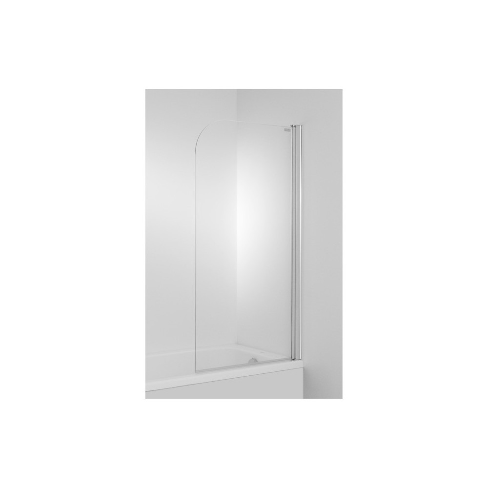 CUBITO vienos dalies vonios sienelė skaidrus stiklas