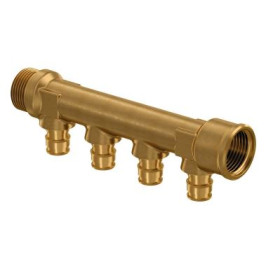 Uponor Q&E srieginis kolektorius PL 3/ 4"MT/ FT 3X16 c/ c35mm