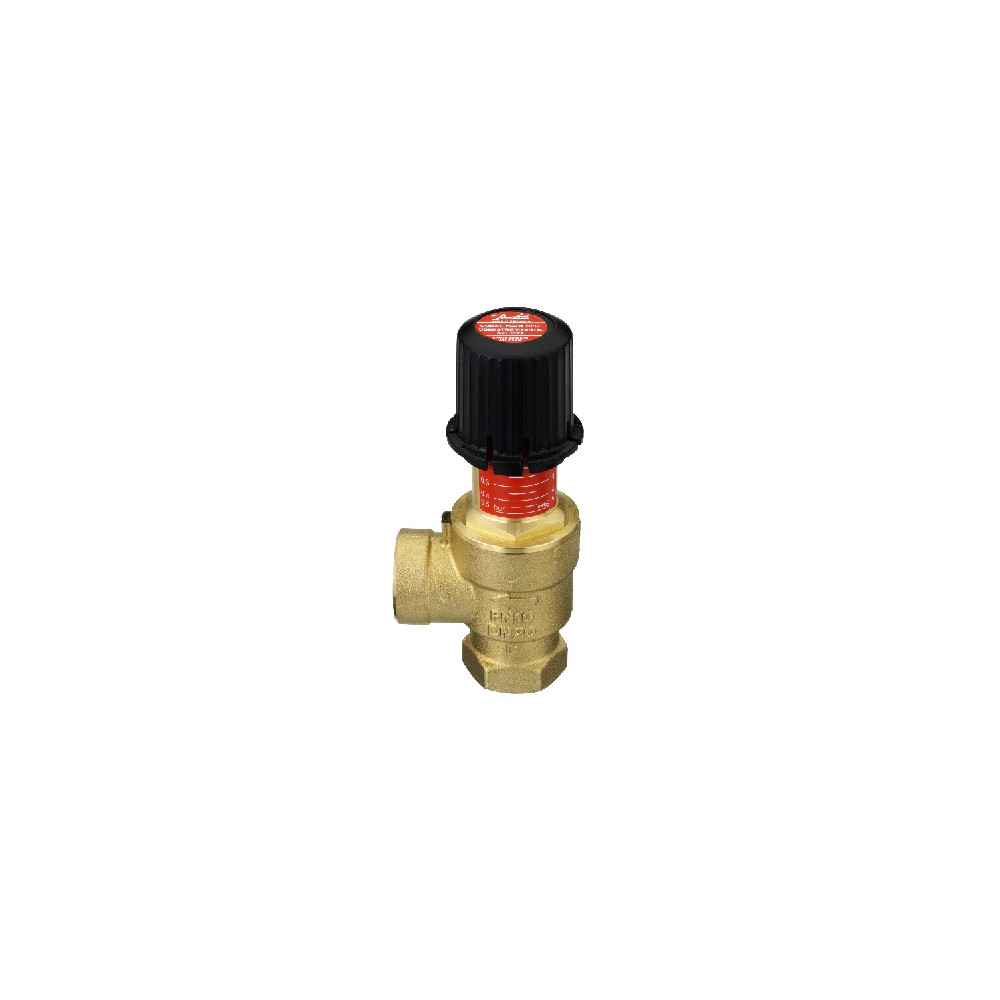Apvadinis ventilis AVDO 25, DN25, PN10, ribos 0.05-0.5 bar, kampinis