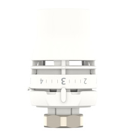 Termostatinė galva Danfoss Redia M30x1,5, 8-28 °C, skirta prijungimui prie apatinio jungimo radiatorių