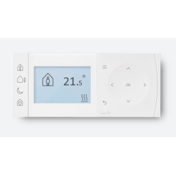 Programuojamas patalpos termostatas Danfoss TPOne-B, baterija maitinamas
