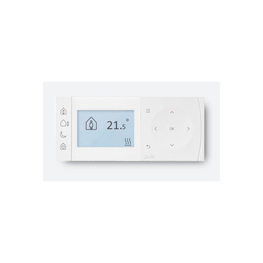 Programuojamas patalpos termostatas Danfoss TPOne-B, baterija maitinamas