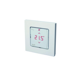 Icon™ su displėjumi, įleidžiamas į sieną patalpos termostatas 230V/ 50Hz, temp. ribos 5-35C, 3A/ 230V AC