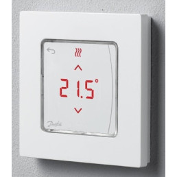 Icon™ su displėjumi, virštinkinis patalpos termostatas, 230V/ 50Hz, temp. ribos 5-35C, 3(1)A/ 230V AC