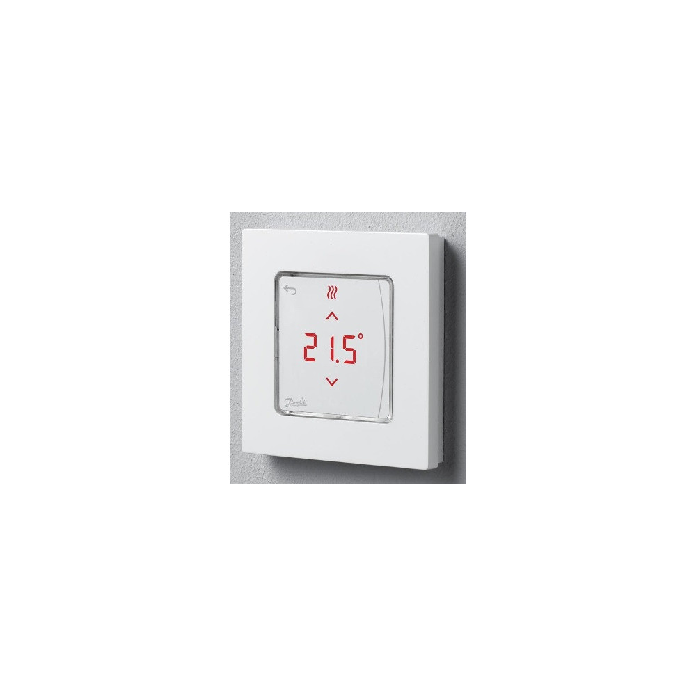 Icon™ su displėjumi, virštinkinis patalpos termostatas, 230V/ 50Hz, temp. ribos 5-35C, 3(1)A/ 230V AC