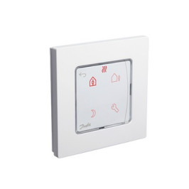 Icon™ programuojamas, įleidžiamas į sieną patalpos termostatas 230V/ 50Hz, temp. ribos 5-35C, 3A/ 230V AC