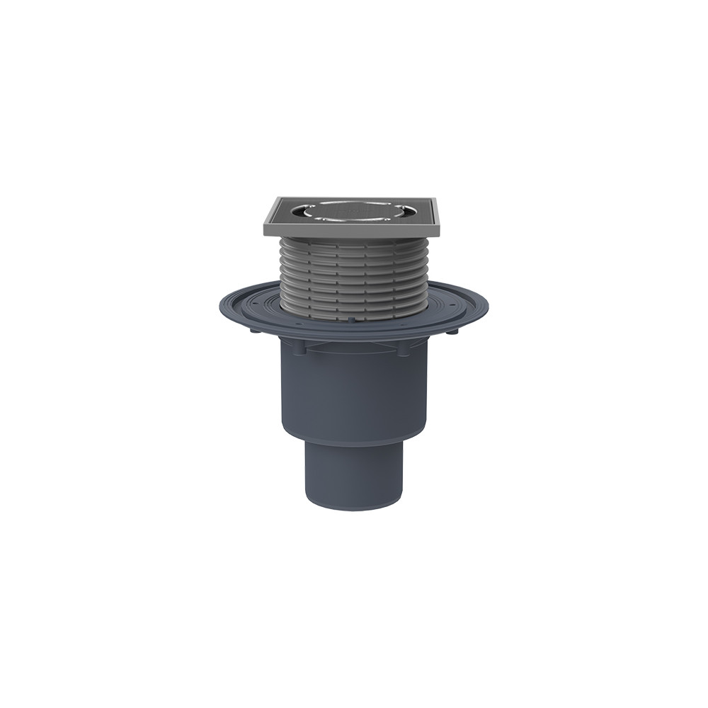 Trapas vidaus patalpoms HL310Prblue DN40/ 70/ 100 tiesus, vertikalus su sifonu "Primus blue"