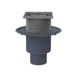 Trapas vidaus patalpoms HL310Prblue DN40/ 70/ 100 tiesus, vertikalus su sifonu "Primus blue"