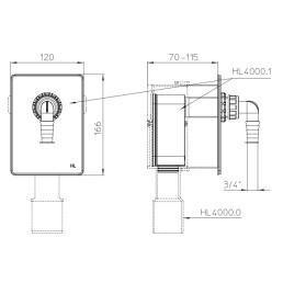 Sifono HL4000 pajungimo komplektas 1 HL4000.1
