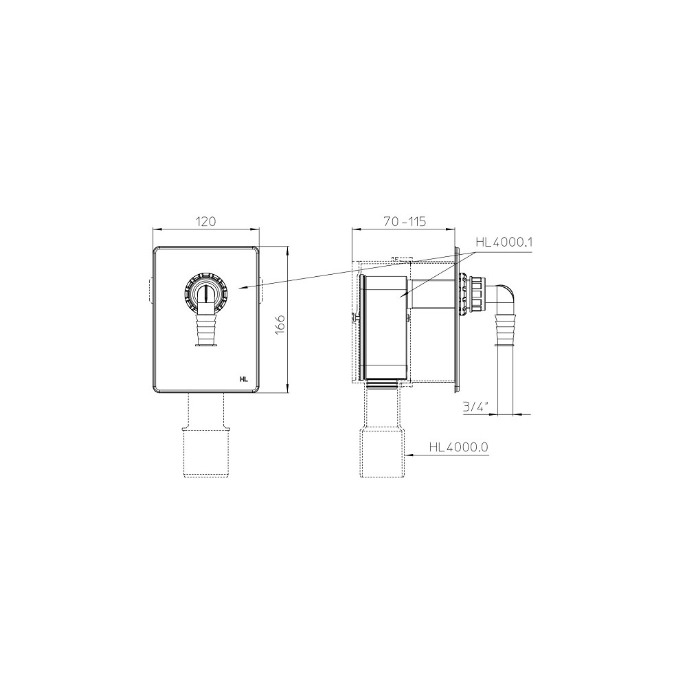 Sifono HL4000 pajungimo komplektas 1 HL4000.1