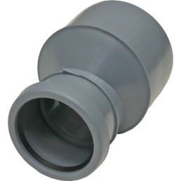 Vidaus kanaliz. perėjimas PP HT 50x40 mm, pilkas