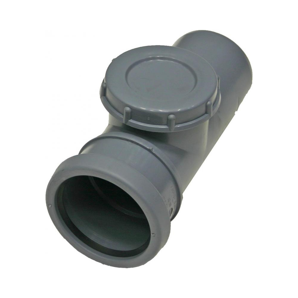 Vidaus kanaliz. pravala PP HT 110 mm, pilkas