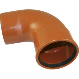Lauko kanaliz. PVC alkūnė 110/ 87°